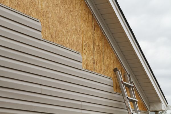 Grey Vinyl Siding Installation in San Diego