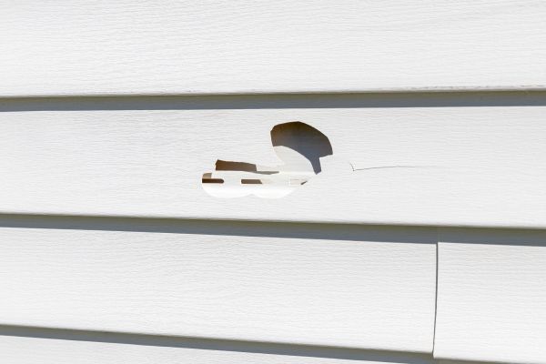 Cost of White Vinyl Siding Repair in San Diego